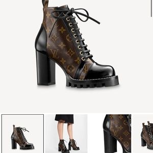 LOUIS VUITTON STAR TRAIL ANKLE BOOT SZ 39